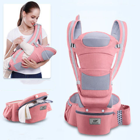 3-in-1 Ergonomic Baby Carrier & Hip Seat | 0–48 Months