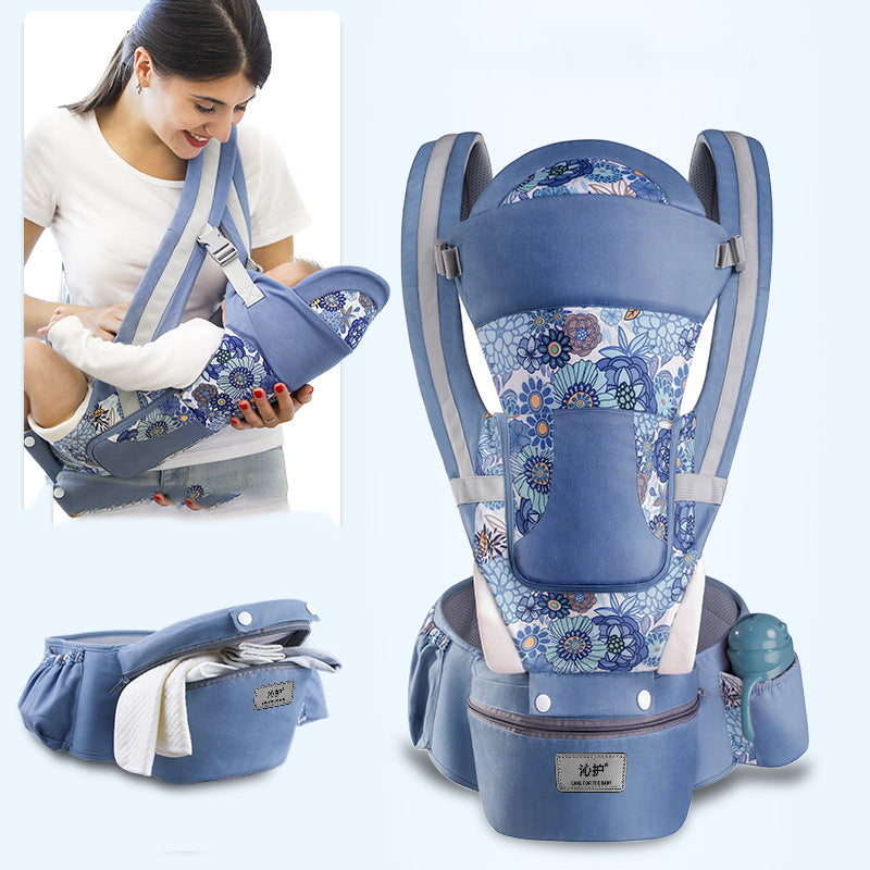 3-in-1 Ergonomic Baby Carrier & Hip Seat | 0–48 Months