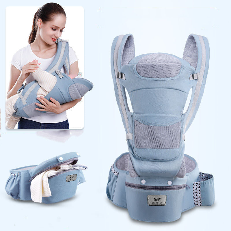 3-in-1 Ergonomic Baby Carrier & Hip Seat | 0–48 Months