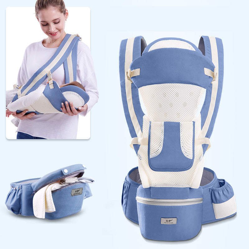3-in-1 Ergonomic Baby Carrier & Hip Seat | 0–48 Months