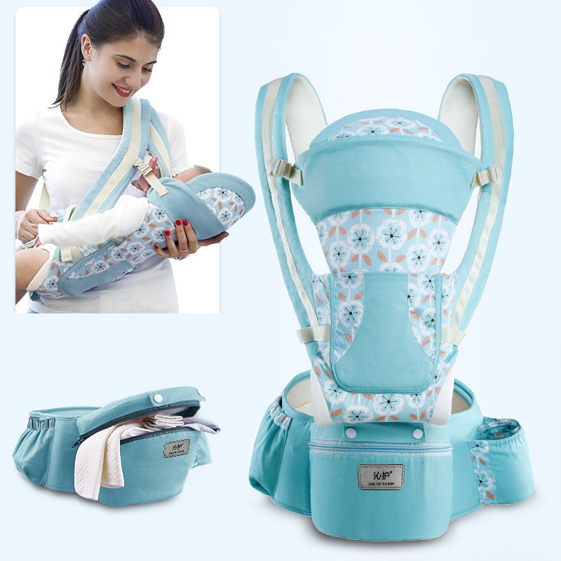 3-in-1 Ergonomic Baby Carrier & Hip Seat | 0–48 Months