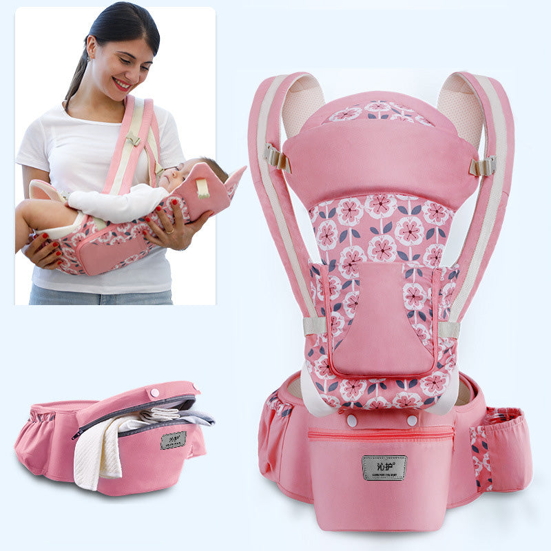 3-in-1 Ergonomic Baby Carrier & Hip Seat | 0–48 Months