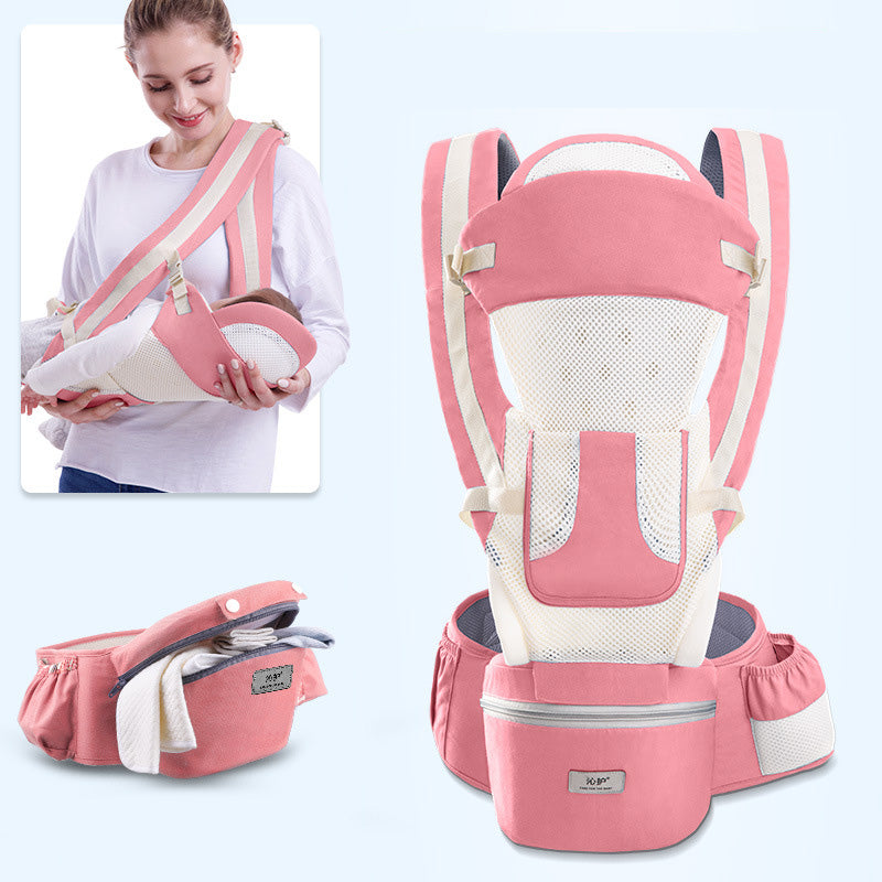 3-in-1 Ergonomic Baby Carrier & Hip Seat | 0–48 Months
