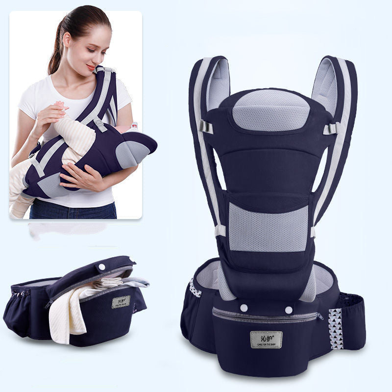3-in-1 Ergonomic Baby Carrier & Hip Seat | 0–48 Months