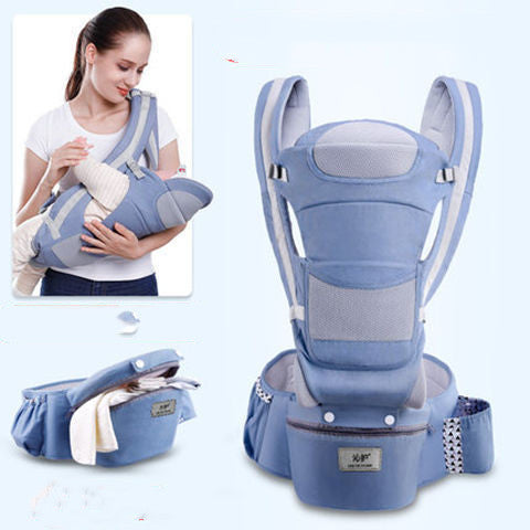 3-in-1 Ergonomic Baby Carrier & Hip Seat | 0–48 Months